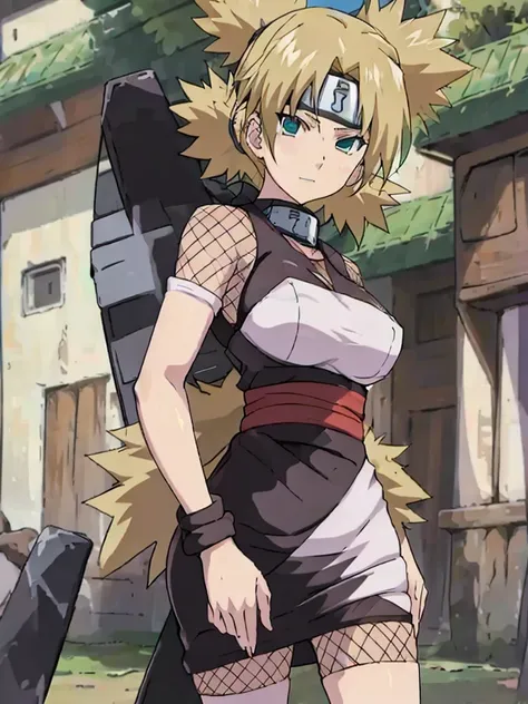 sexy adult woman,temari,standing still,huge breast, reference sheet