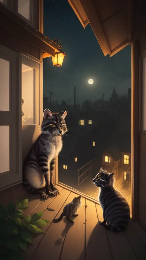 A collection of pictures about the story of Milo, a mischievous cat who lives in a comfortable house in a quiet suburb. He decides to go on a night adventure while his owners are asleep.. He slides through an open window and explores the moonlit neighborho...