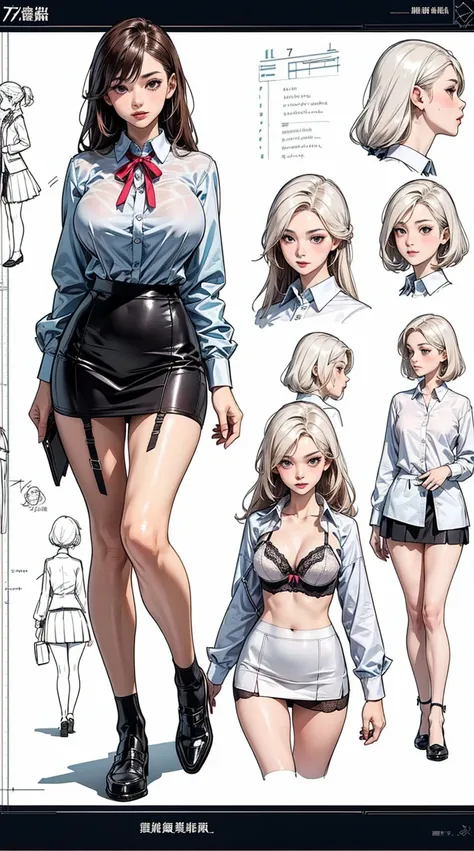 girl, alone, whole body, From head to toe, Are standing, (Huge_chest:1.3),

Character design sheet, Character Reference Sheet, 設計図のSchematic, Drafting, Blueprint, Schematic,
((Character design sheet:1.7, Character Reference Sheet:1.7,)),

anime/cartoon cha...