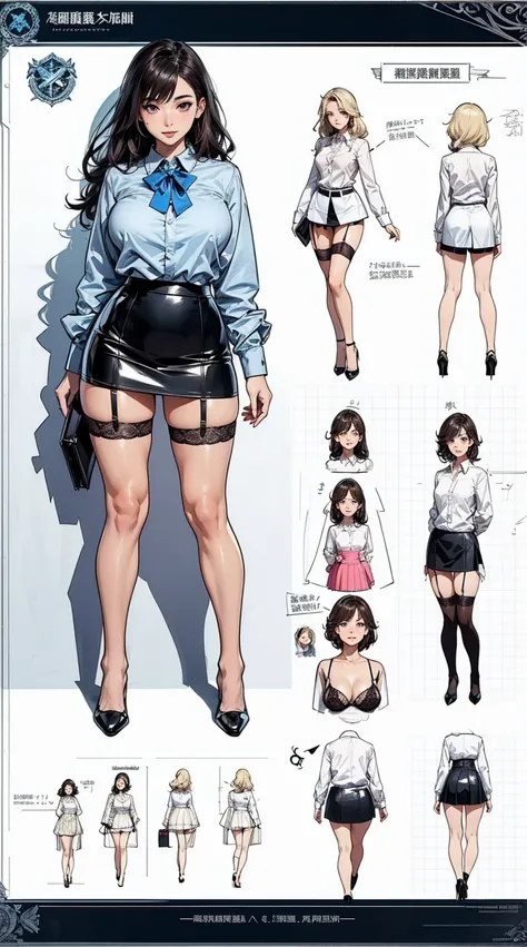 girl, alone, whole body, From head to toe, Are standing, (Huge_chest:1.3),

Character design sheet, Character Reference Sheet, 設計図のSchematic, Drafting, Blueprint, Schematic,
((Character design sheet:1.7, Character Reference Sheet:1.7,)),

anime/cartoon cha...