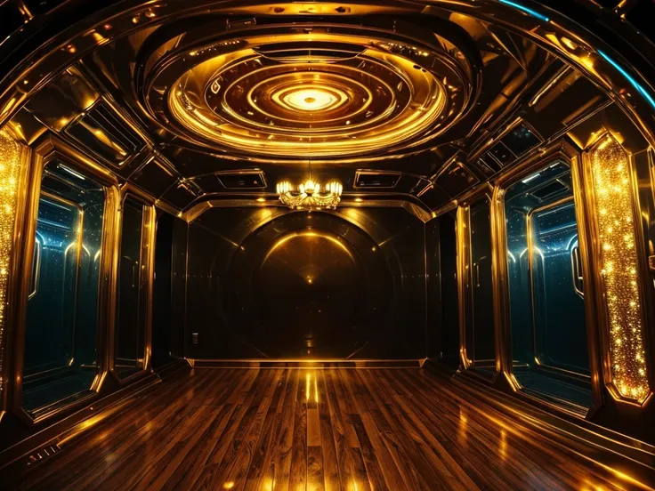 (((Masterpiece))), (high quality),Inside a UFO,A glittering, metallic, mechanical room,Alien&#39;s room,silver