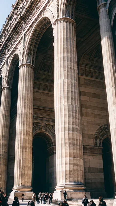 Arc de Triomphe facade