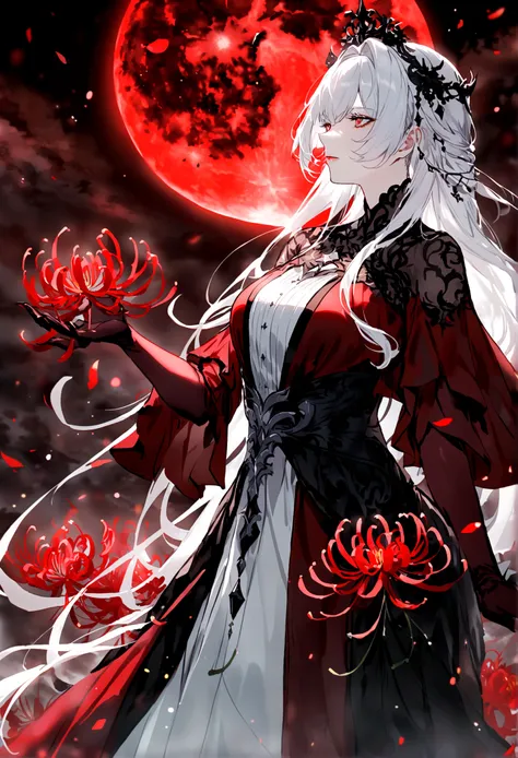 Blood Moon，Red spider lily，Okawa River，Meng Po，White-haired beauty，Revenant