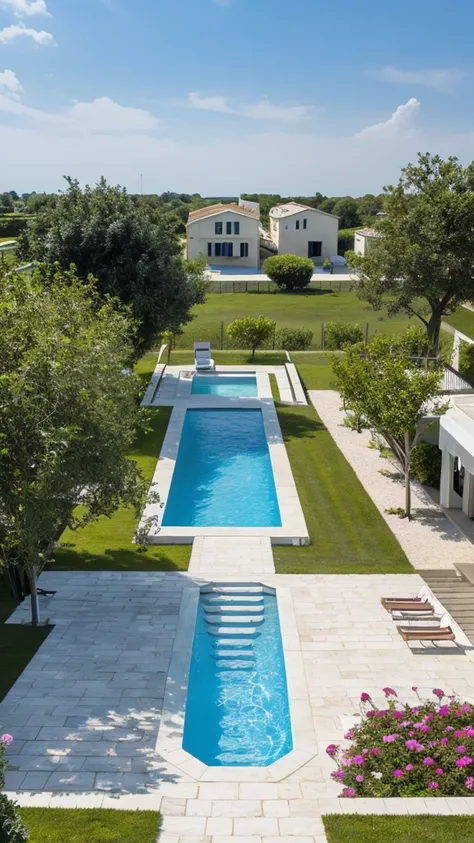 trulli, Puglia, villa, south italy, sofa, bedroom, luxurious summer holidays, swimming pool, blue sky, flower