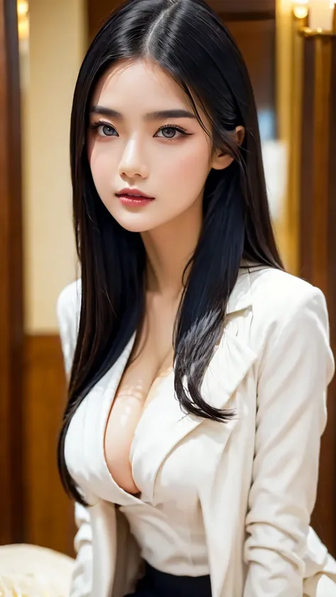 araffed asian woman with a very big breast posing for a picture, gorgeous young korean woman, korean girl, beautiful south korean woman, beautiful young korean woman, gorgeous chinese model, beautiful asian girl, korean woman, beautiful asian woman, asian ...