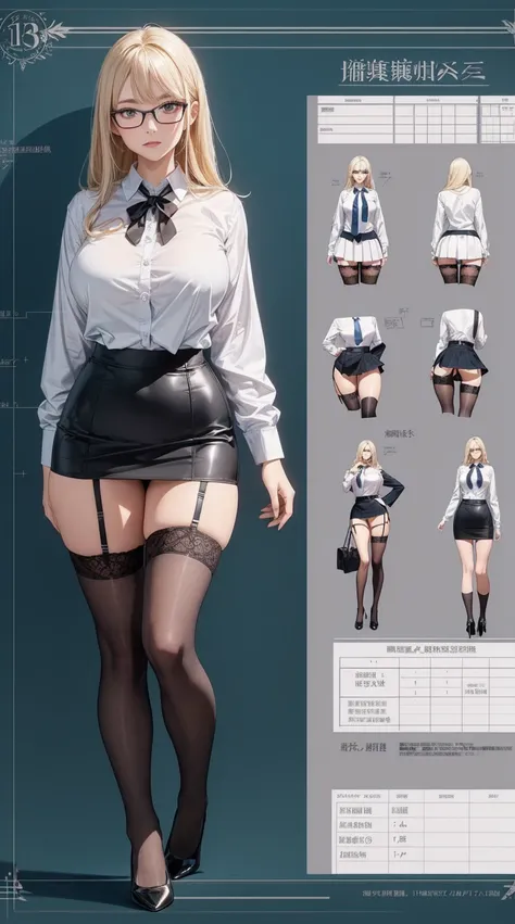 girl, alone, whole body, From head to toe, Are standing, (Huge_chest:1.3),

Character design sheet, Character Reference Sheet, 設計図のSchematic, Drafting, Blueprint, Schematic,
((Character design sheet:1.7, Character Reference Sheet:1.7,)),

anime/cartoon cha...