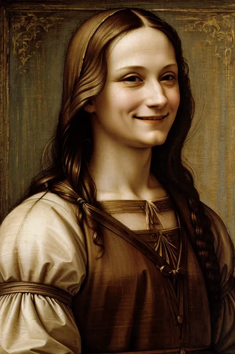 Leonardo da Vinci laughing 