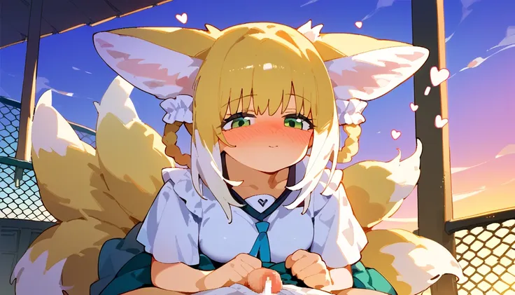 score_9,score_8_up,score_7_up,rating_explicit,source_anime, anime
1girl,suzuran,closed mouth,,green eyes,animal ear fluff,blonde...