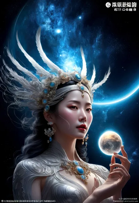 Astrologer，Magic Circle, Sacred geometry, Clear focus, Floating Ghost Mage, Heaven and earth collapsed, Mobius strip, Black Hole, Lots of meteorites floating, Combination Magic Circle, call, Transformation of matter and immateriality, Kim Sik, and other co...