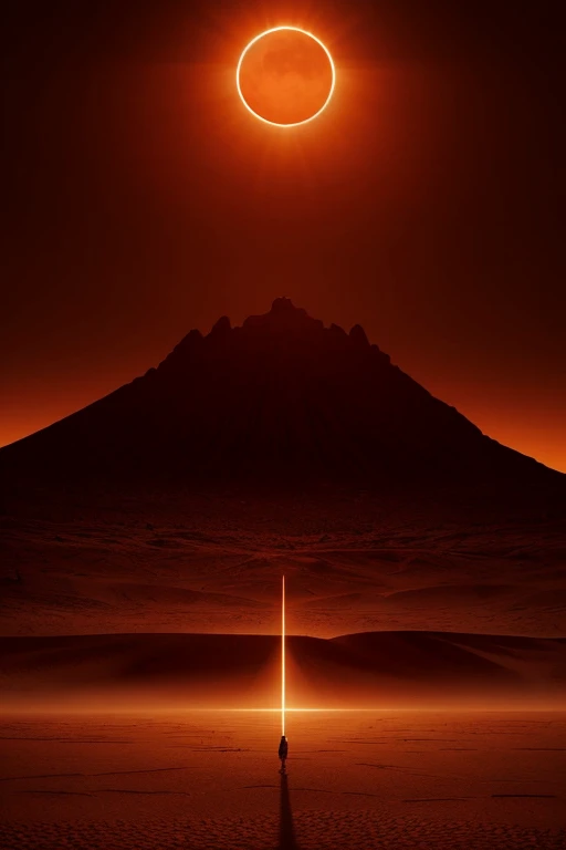 A Dreamlike Desert Landscape
