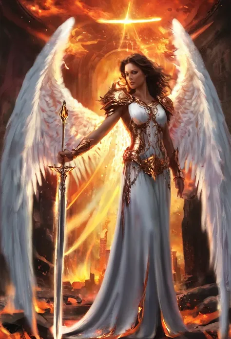 resurrected angel of fire　one woman