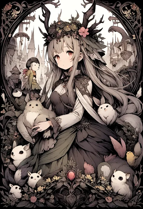 Mori no Cafe　Full of animals　Fantasy