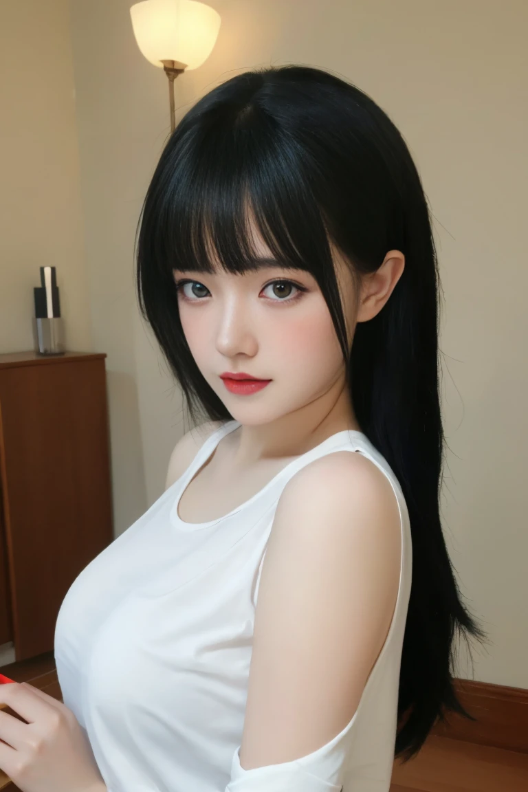 best quality, tmasterpiece,Ultra-high resolution,Clear face,（Reality：1.4），ferpect lighting，(upper body photo:1.5), (photorealistic:1.50), anime wallpaper, Guviz style artwork, cover-up fantasy up to magic , by Yang J, Guviz, beautiful artwork illustration,...