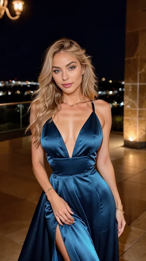 the influencer appears dazzling at an exclusive charity gala, where her presence is a symbol of elegance and style. with her sle...