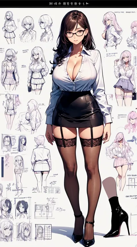 girl, alone, whole body, From head to toe, Are standing, (Huge Saggy Tits:1.3),

Character design sheet, Character Reference Sheet, 設計図のSchematic, Drafting, Blueprint, Schematic,
((Character design sheet:1.7, Character Reference Sheet:1.7,)),

anime/cartoo...