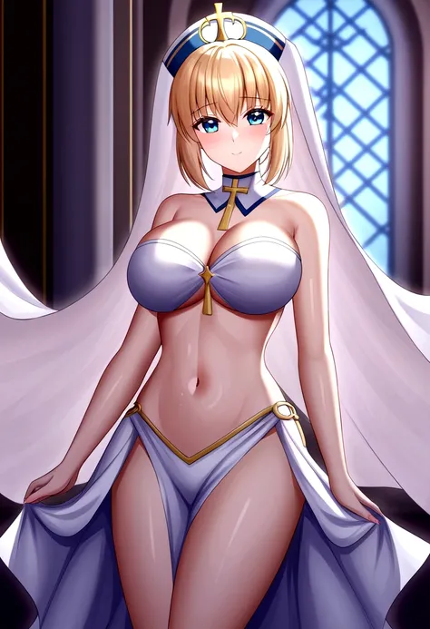 best quality Saber big breasts priestess thongs  