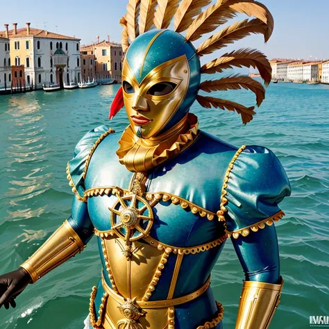 Venice Carnival,mask,Sea Mask,whole body,Flashy protrusions,No people,No background,Highest quality,masterpiece,High resolution,8K