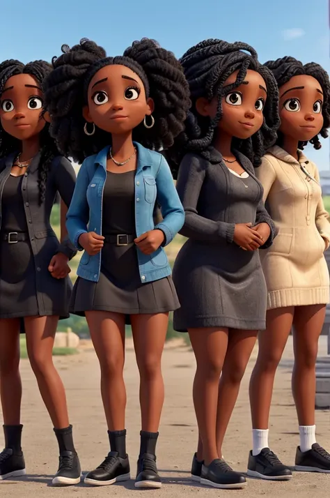 5 black women, new 