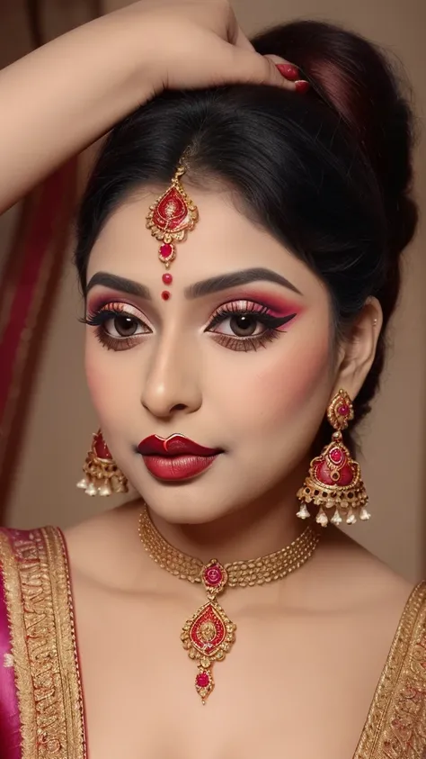 Kiss me 💋 💋 😘 😘 😘 😘 😘 😘 😘 original chudi mangalsutra makeup 💄