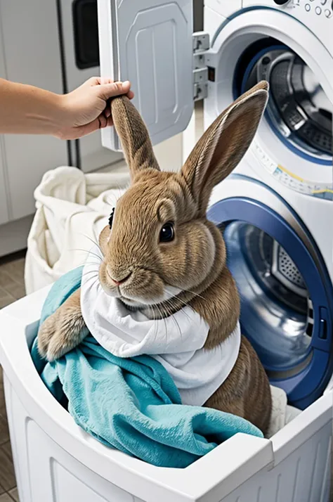 laundry rabbit