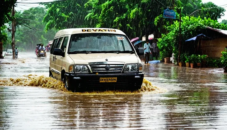 HEAVY RAIN AND FLOODS DEVASTATE RAJASTAN IN INDIA