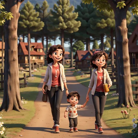 (best quality) Aana walking through a sunlit park in a small town nestled between dark forests and rolling hills, smiling and enjoying the simple joys of life.

In a small town nestled between dark forests and rolling hills, lived a seemingly ordinary teen...