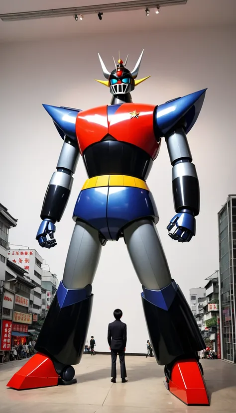 mazinger z design、hongkong、1970onochromatic、giant robot