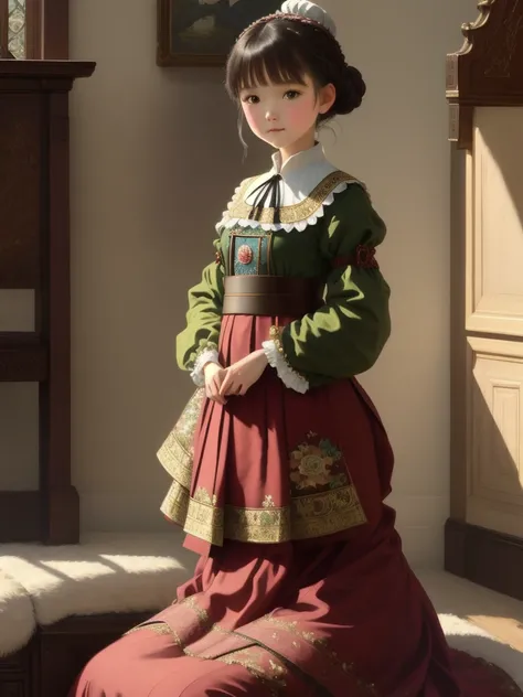 picture of european girl, beautiful drawing of the characters, jinyoung shin art, Ye Xin, artwork in the style of Gouvez, Annie Stegg Gerard, Zhang Han, Gouvez masterpiece, Gouvez, beautiful portrait, beautiful illustration, by Zeng Jing, by Tosa Mitsuoki,...