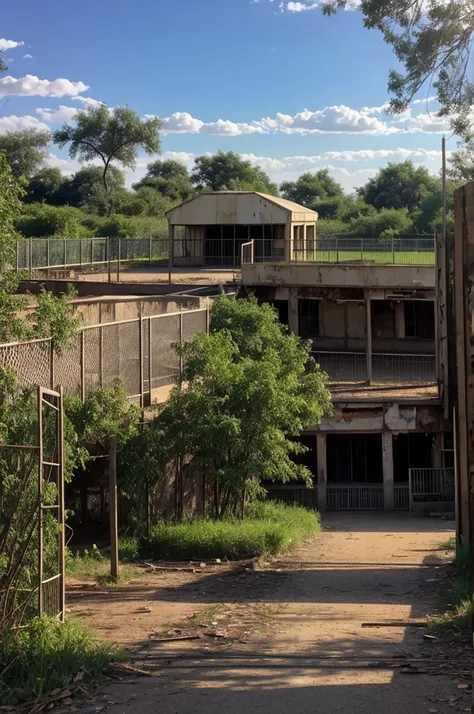 Abandoned zoo
