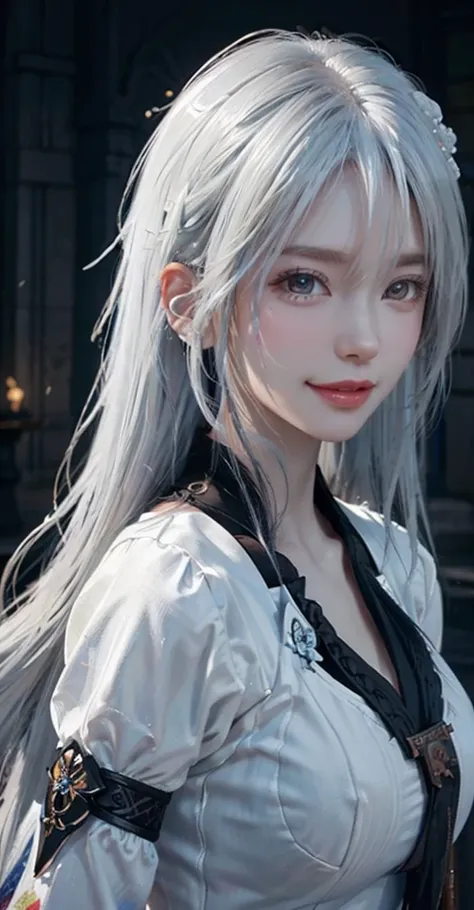 a close up of a woman with white hair and a white mask, beautiful character painting, guweiz, artwork in the style of guweiz, white haired deity, by Yang J, epic exquisite character art, stunning character art, by Fan Qi, by Wuzhun Shifan, guweiz on pixiv ...