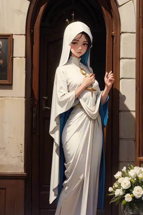 the virgin mary religious style