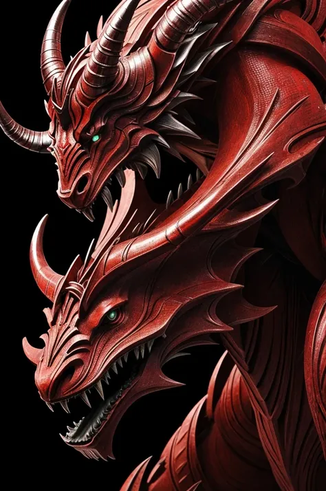 **Prompt for Leonardo.eat:**

Create a detailed and artistic representation of a scarlet beast with ten horns, inspired by a combination of Greek mythology and futuristic biomechanical elements. The beast must exude a sense of power and mystery, with iride...