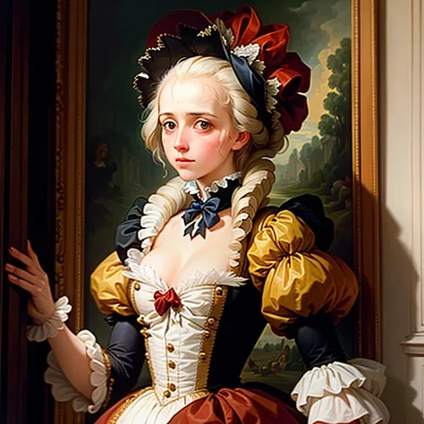 Humiliated Marie Antoinette in her last day before execution