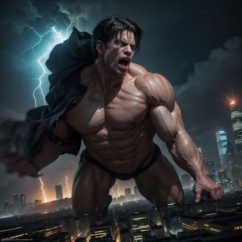 (best qualityer,high resolution:1.2),hdr,ultra detali, Extremely detailed Marvel White Hulk, intense fight scenes, bright coloured, explosive special effects, dramatic lighting, comic-book style, muscular physique, fierce expressions, dynamic angles, broke...