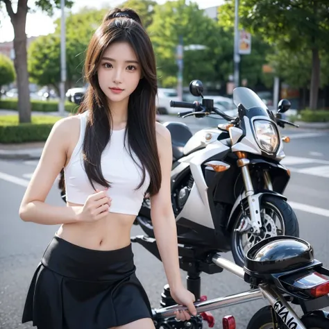 Beauty、Beautyライダー、beautiful girl、Beauty、Female Pabiker、bike rider suit、beauty、Beautiful woman、Handsome woman、mini skirt、