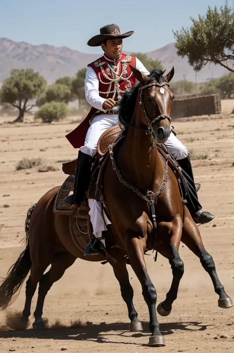 Young charro skirmish 