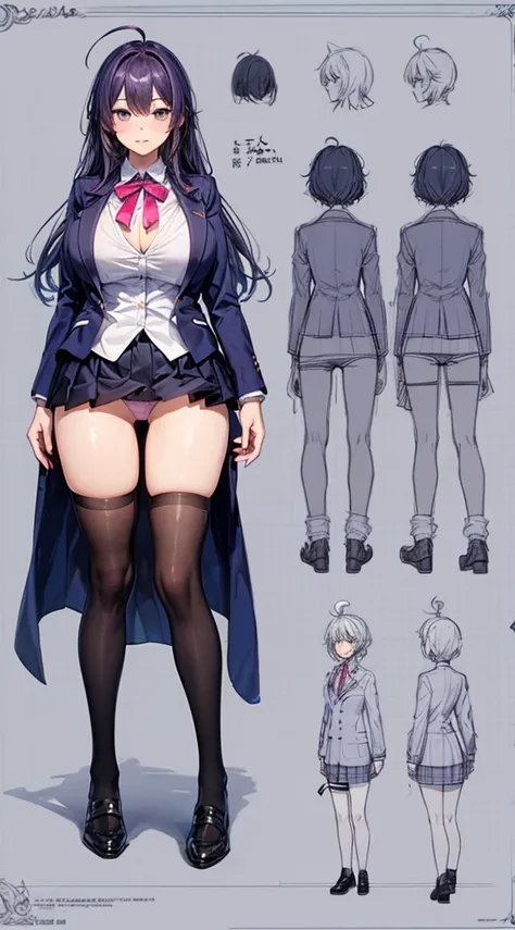 girl, alone, whole body, From head to toe, Are standing, (Huge_chest:1.3),

Character design sheet, Character Reference Sheet, 設計図のSchematic, Drafting, Blueprint, Schematic,
((Character design sheet:1.7, Character Reference Sheet:1.7,)),

anime/cartoon cha...