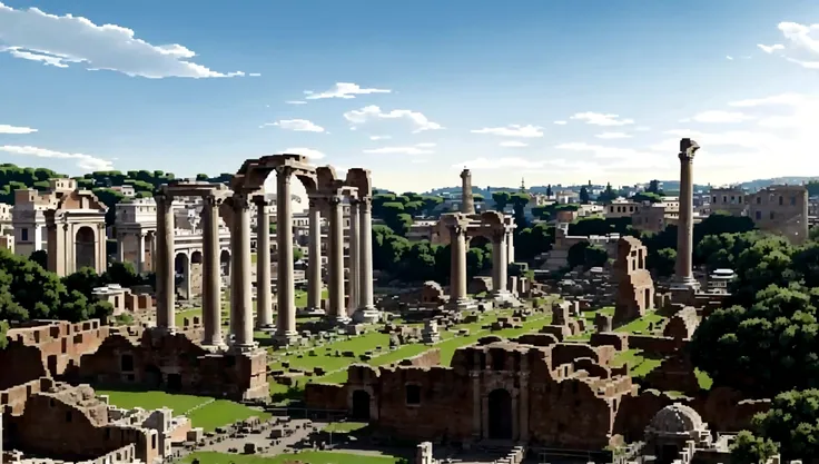 roman forum,rome, italy