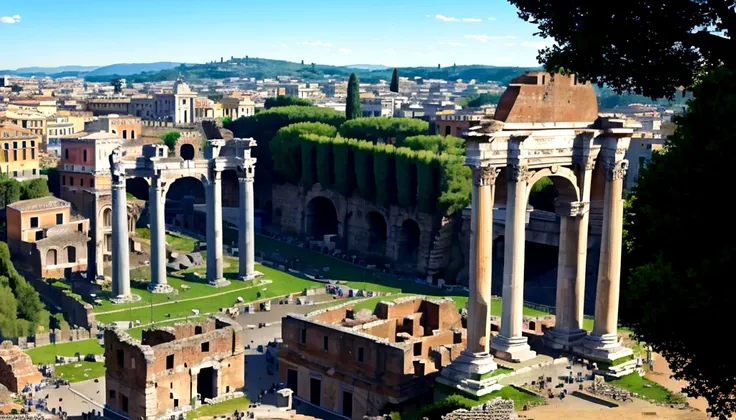 roman forum,rome, italy