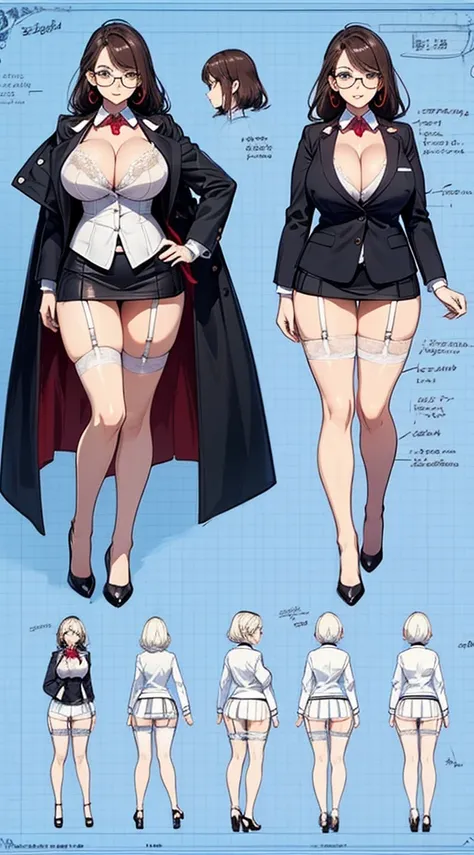 girl, alone, whole body, From head to toe, Are standing, (Huge Saggy Tits:1.3),

Character design sheet, Character Reference Sheet, 設計図のSchematic, Drafting, Blueprint, Schematic,
((Character design sheet:1.7, Character Reference Sheet:1.7,)),

anime/cartoo...