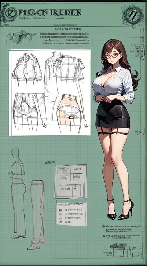 girl, alone, whole body, From head to toe, Are standing, (Huge Saggy Tits:1.3),

Character design sheet, Character Reference Sheet, 設計図のSchematic, Drafting, Blueprint, Schematic,
((Character design sheet:1.7, Character Reference Sheet:1.7,)),

anime/cartoo...