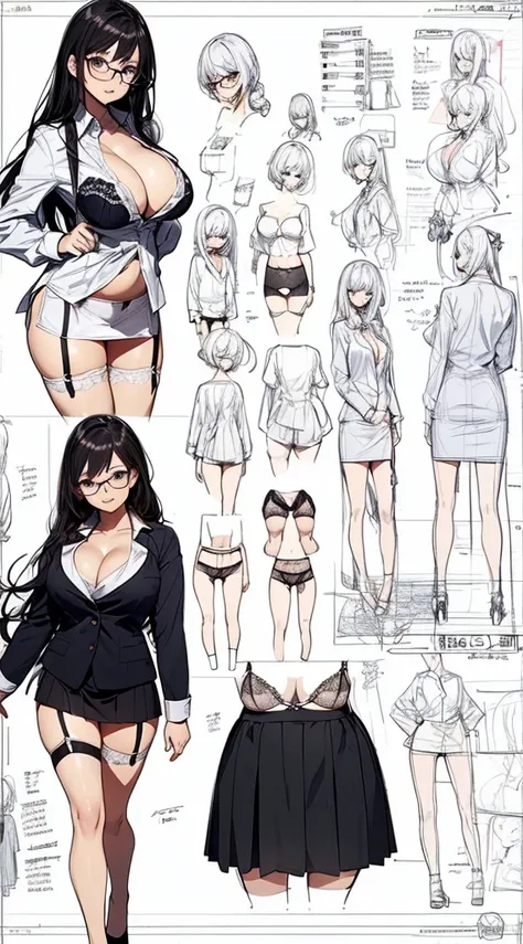 girl, alone, whole body, From head to toe, Are standing, (Huge Saggy Tits:1.3),

Character design sheet, Character Reference Sheet, 設計図のSchematic, Drafting, Blueprint, Schematic,
((Character design sheet:1.7, Character Reference Sheet:1.7,)),

anime/cartoo...