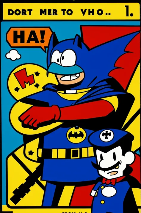 Doctor Mario goes Batman