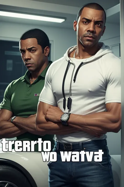 Make Cj and Franklin from GTA V 