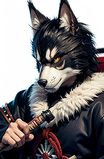 Personagem de anime, samurai furry