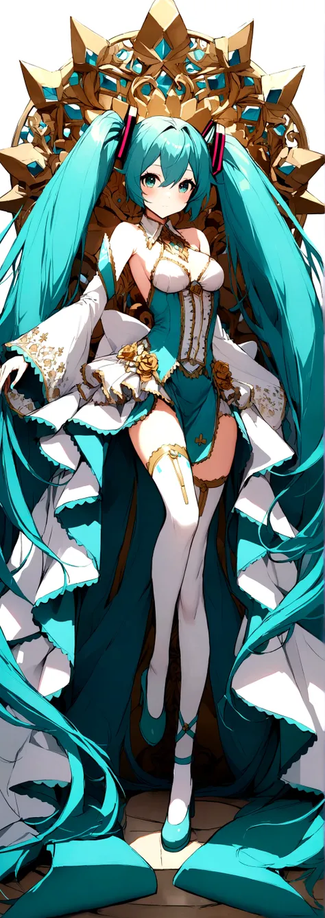 Hatsune miku (w/ very long hair)