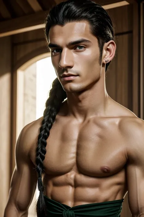 Alessio His full name is Alessio Yoshikage.He is Italian, born and raised in Napoli. He has rather dark green hair And two long braids were tied down from his hair at the back, and he had hair that was relatively straight but slightly messy.He has black ar...