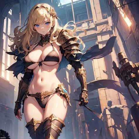 ((masterpiece)), ((high quality)), ((super detailed)), ((high resolution)) ,((8k)), a beautiful woman, ((She is one of the most famous female Dark knight)), unparalleled beauty, ((huge breast)), ((large ass)), ((deep cleavage)), slim waist, chest out, ultr...