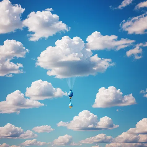 Specific design:

Background: Using a light blue gradient as the background, simulating the lightness of clouds and the vastness of the sky. The gradient effect can increase the three-dimensional and layered feel of icons.

Cloud element: Draw several clou...