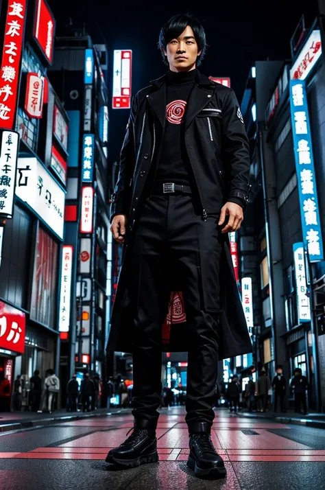 Un personnage danimer d1ns le style de tokyo revengers 